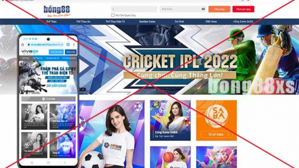Triệt phá đường dây cá độ bóng đá qua trang web bong88.com