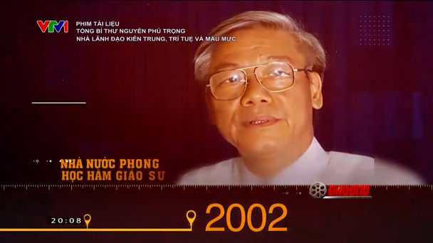Phim tài liệu 'Tổng Bí thư Nguyễn Phú Trọng - Nhà lãnh đạo kiên trung, trí tuệ và mẫu mực'