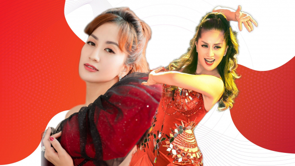 Nữ hoàng dancesport kê bằng đất lệch cho vũ điệu hạnh phúc