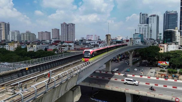 Ngày chậm tiến độ cuối cùng của đường sắt trên cao Nhổn - ga Hà Nội