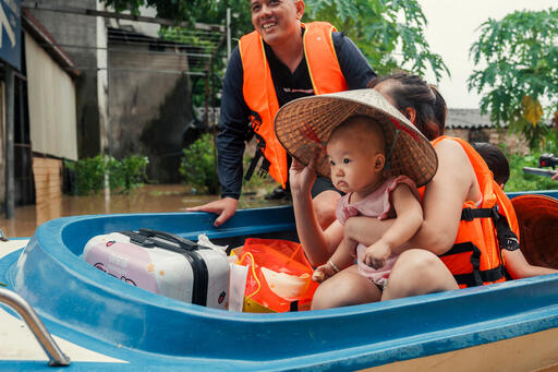 UNICEF: Cần khoảng 11 triệu USD hỗ trợ trẻ em dễ tổn thương do bão lũ