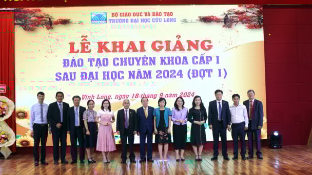 Trường Đại học Cửu Long khai giảng khóa đào tạo chuyên khoa cấp 1 đầu tiên