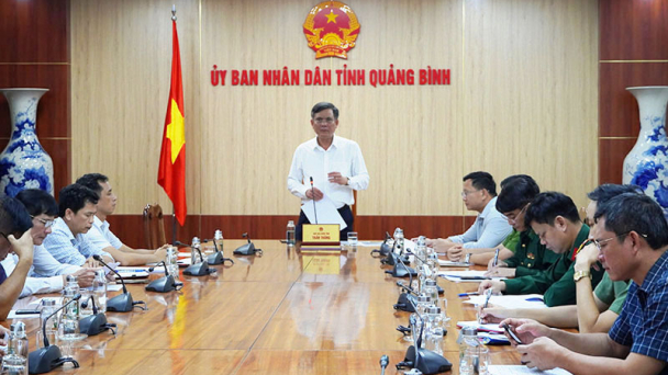 Quảng Bình huy động 12.300 người ứng phó với mưa lũ