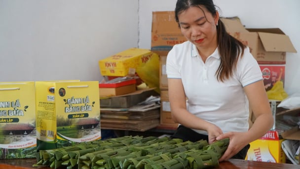 Làng bánh lá răng bừa nức tiếng xứ Thanh