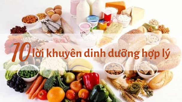 Bộ Y tế đưa ra 'Mười lời khuyên dinh dưỡng hợp lý đến năm 2030'