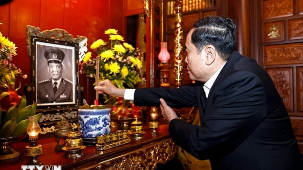 Chủ tịch Quốc hội tri ân các vị tướng tại Thừa Thiên - Huế