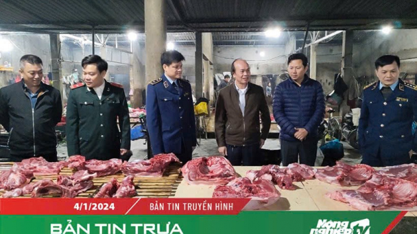 Kiểm soát giết mổ, đảm bảo an toàn thực phẩm dịp Tết