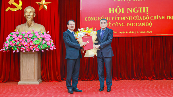 Ông Đặng Xuân Phong làm Bí thư Vĩnh Phúc