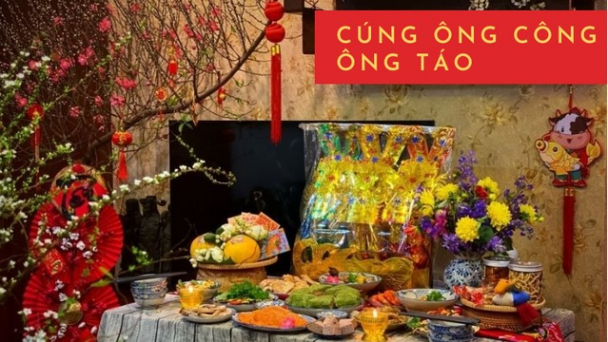 Bài văn khấn cúng ông Công ông Táo ngày 23 tháng Chạp