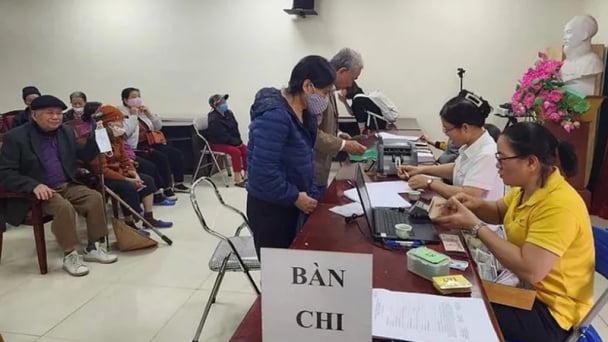Lương hưu bình quân của người hưởng đạt mức 6,2 triệu đồng/tháng