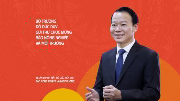 Bộ trưởng Đỗ Đức Duy gửi thư chúc mừng Báo Nông nghiệp và Môi trường
