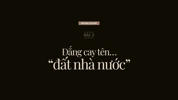 Nỗi đau của đất: [Bài 3] Đắng cay tên…'đất nhà nước'