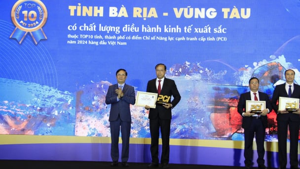 Bà Rịa - Vũng Tàu vào top 5 Chỉ số PCI 2024