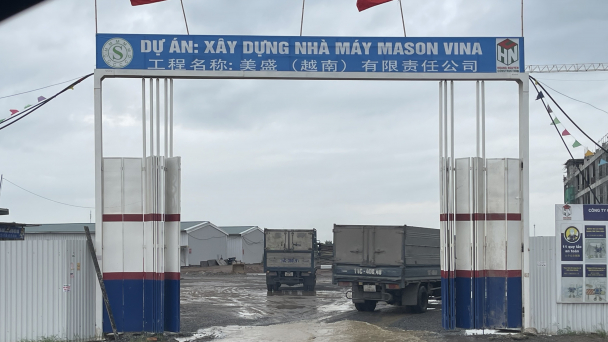 Công ty TNHH Mason Vina bị xử phạt 910 triệu đồng