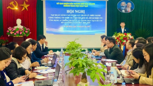 TP Bắc Giang triển khai chữ ký số, học bạ điện tử trong ngành giáo dục
