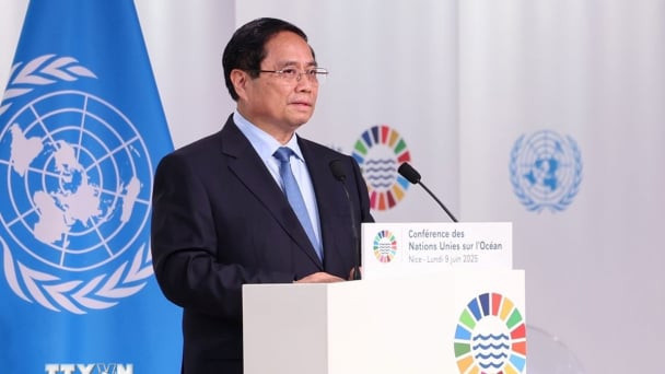 Thủ tướng Chính phủ Phạm Minh Chính đại diện cho ASEAN phát biểu tại UNOC 3