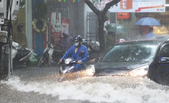 Bắc Bộ, Trung Bộ xuất hiện nhiều điểm mưa lớn cực đoan