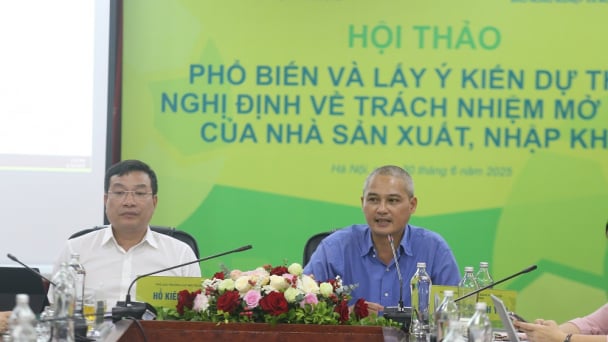 Bổ sung nhiều điểm mới trong Dự thảo Nghị định về EPR