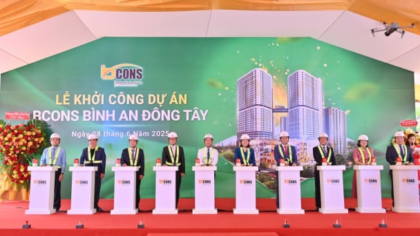 Tập đoàn Bcons khởi công dự án Bcons Bình An - Đông Tây
