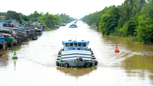 Kênh Vĩnh Tế 'đánh thức' vùng đất hoang