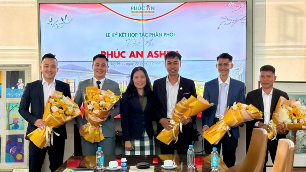 Trần Anh Group hợp tác các đại lý phân phối dự án Phúc An Ashita