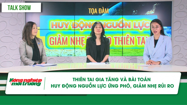 Bài toán huy động nguồn lực ứng phó, giảm nhẹ rủi ro thiên tai