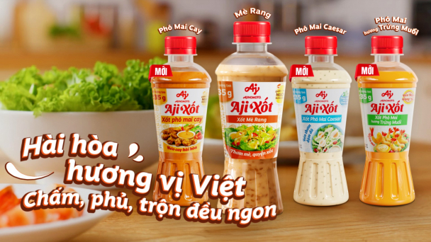 Dòng sản phẩm ‘Aji-Xốt’ trình làng, đón Tết bùng vị
