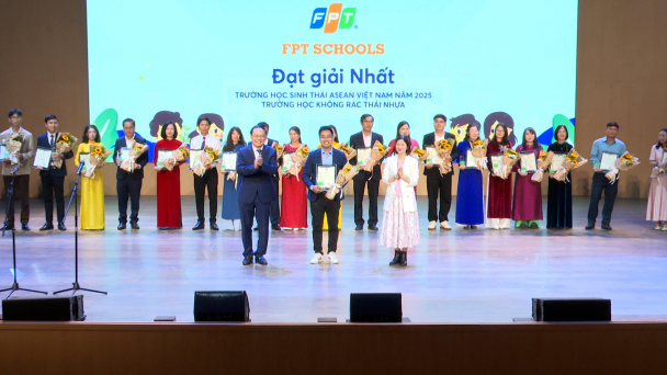 Giải thưởng Trường học sinh thái ASEAN 2025: Học sinh chính là đại sứ môi trường