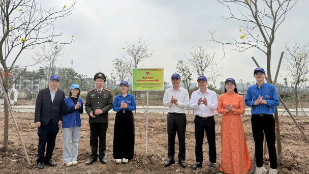 Tuổi trẻ phường Thanh Liệt gieo mầm xanh hưởng ứng Tháng Thanh niên