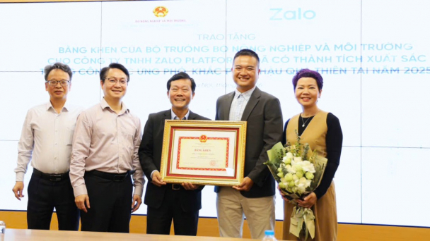 Zalo đưa gần 1 tỷ thông báo, cảnh báo thiên tai tới người dân
