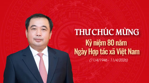 Bộ trưởng Trần Đức Thắng gửi thư chúc mừng nhân 80 năm Ngày Hợp tác xã Việt Nam