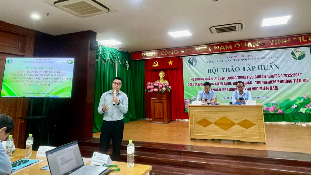 Đo lường là ‘mắt xích’ quyết định trong công tác quản lý môi trường