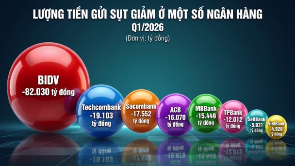 Ngân hàng 'khát' vốn: [Bài 1] Người dân rút ròng trăm nghìn tỷ, tiền chảy đi đâu?