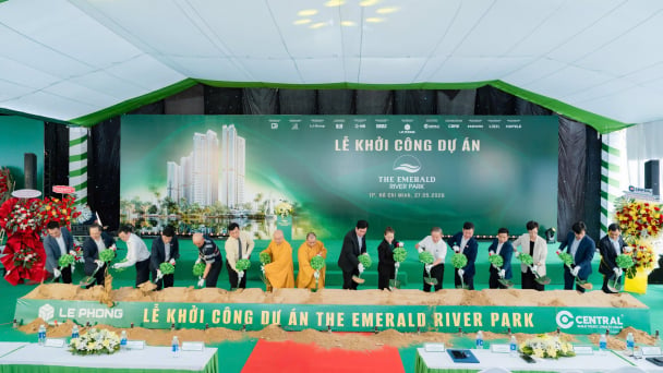 Khởi công dự án Khu căn hộ cao cấp The Emerald River Park