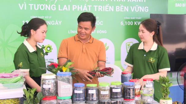 Tận mắt với sản phẩm khoa học, công nghệ bảo vệ môi trường
