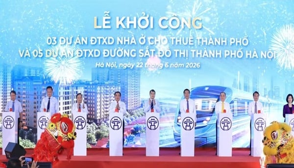 Hà Nội khởi công 5 tuyến đường sắt đô thị, 3 dự án nhà ở cho thuê
