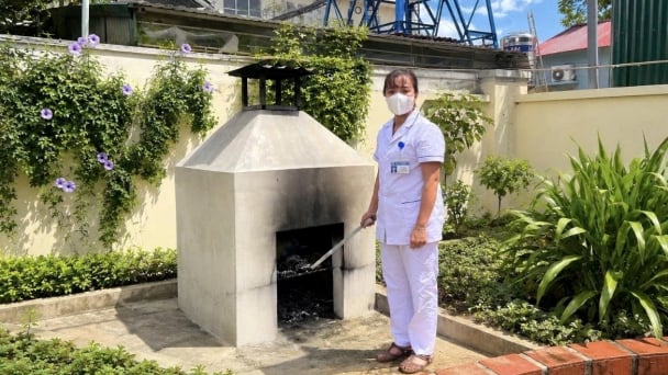 Quản lý chất thải y tế từ nền tảng tuyến cơ sở tại Điện Biên