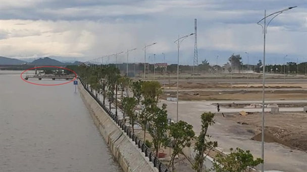 Thi công dự án khủng, Công ty CP Sài Gòn - Trung Đô Vinh tự ý cải tạo phần ngoài quy hoạch