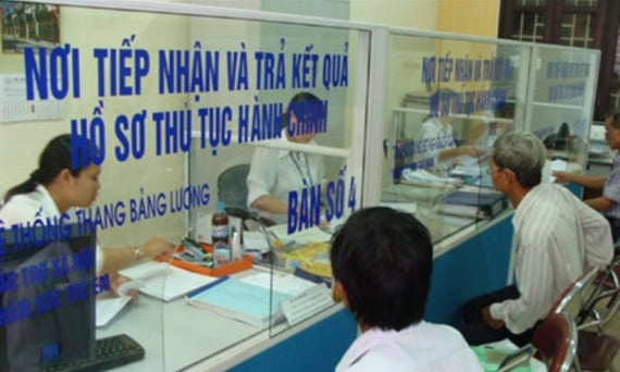 36 thủ tục hành chính được giải quyết theo ngành dọc tại cấp tỉnh, huyện, xã
