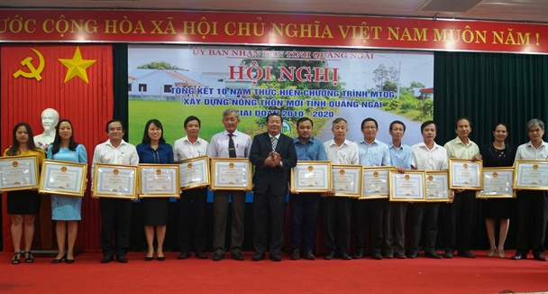 Quảng Ngãi: Đã có 59 xã đạt chuẩn nông thôn mới