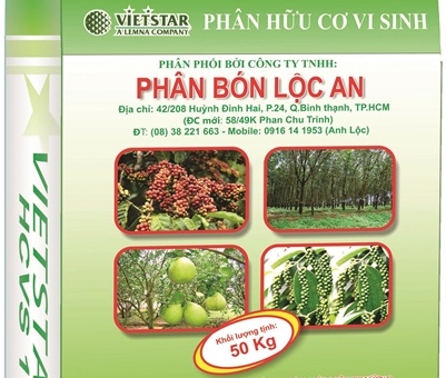 Phân hữu cơ vi sinh VIETSTAR HCVS 1