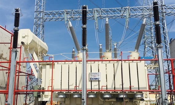Đóng điện máy biến áp 220kV-250MVA Trạm biến áp 500kV Tân Uyên