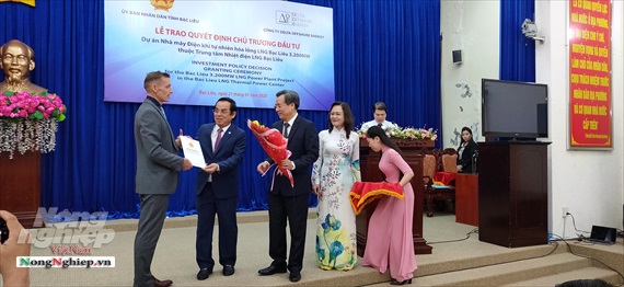 Bạc Liêu xây dựng nhà máy điện khí tự nhiên hóa lỏng 3.200MW