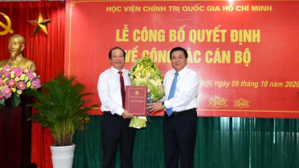 Bổ nhiệm Quyền Giám đốc Học viện Báo chí và Tuyên truyền