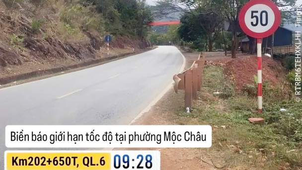 UBND tỉnh Sơn La chỉ đạo rà soát biển báo giao thông trên quốc lộ 6
