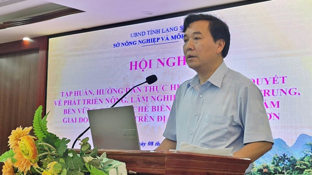 Lạng Sơn triển khai các Nghị quyết về nông nghiệp
