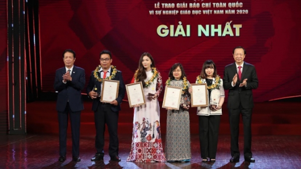 Thể lệ Giải Báo chí toàn quốc 'Vì sự nghiệp giáo dục'