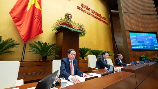 Quốc hội thông qua 1 Luật và 3 Nghị quyết quan trọng