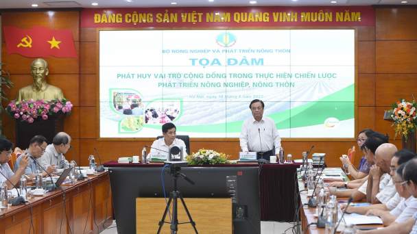 Truyền hình trực tiếp Tọa đàm 'Vai trò cộng đồng thực hiện Chiến lược phát triển nông nghiệp, nông thôn'