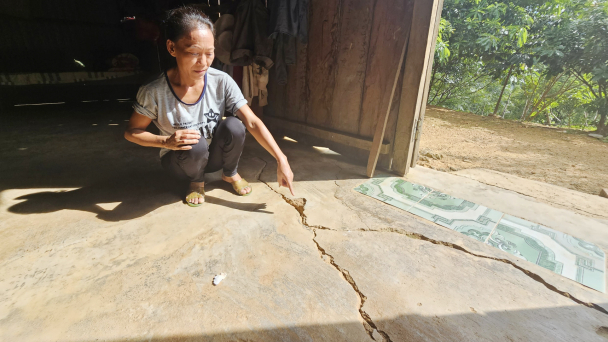 Sống khốn khó bên chân núi Khe Xanh
